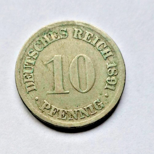 Kaiserreich pfennig 1891 f - kaiserreich,