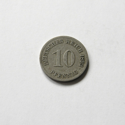 Kaiserreich pfennig 1893 - kaiserreich:, 10