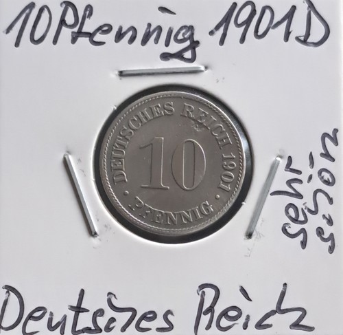 Pfennig 1901 deutsches - pfennig,