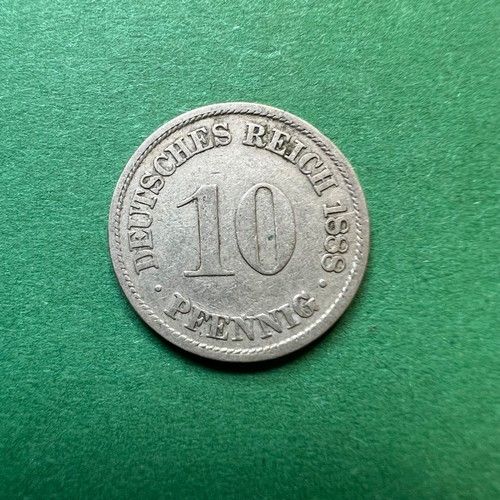 Pfennig 1888 deutsches - pfennig,
