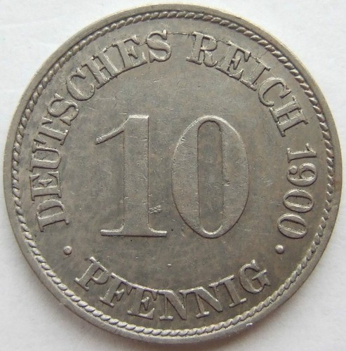 Pfennig 1900 karlsruhe - 10,