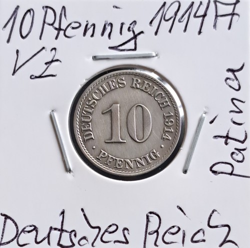 Pfennig 1914 deutsches - 10, a
