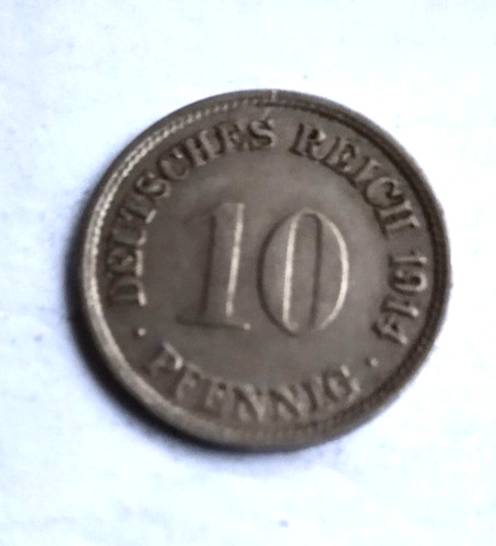 Kaiserreich reichspfennig - 10,