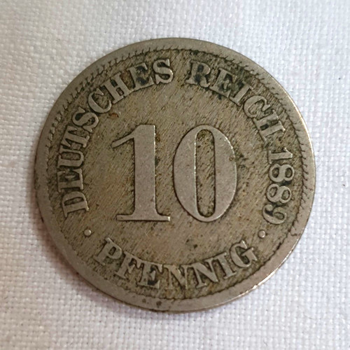 Deutsches reich pfennig - 10,