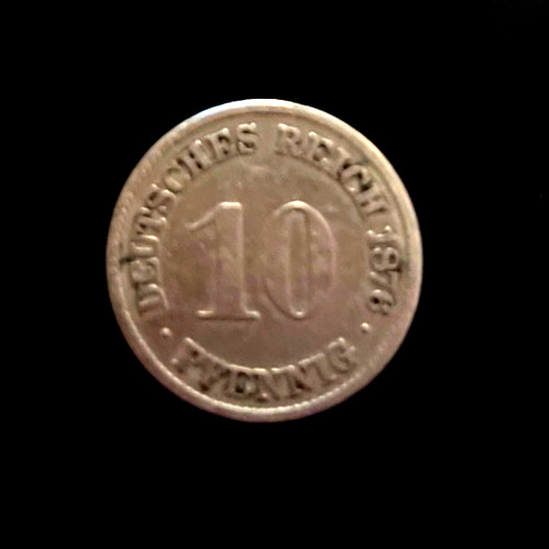 Pfennig 1876 deutsches - 1876,