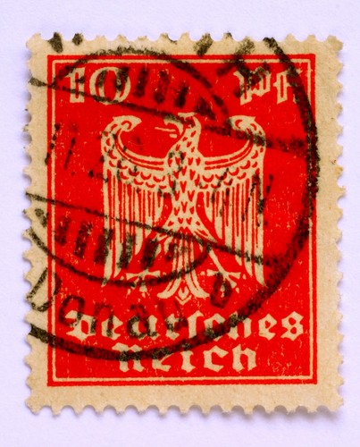 Briefmarke deutsches reich - briefmarke, reich,10