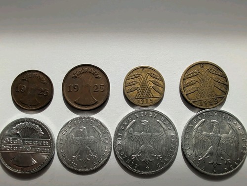 8er set pfennig bis mark - pfennig,
