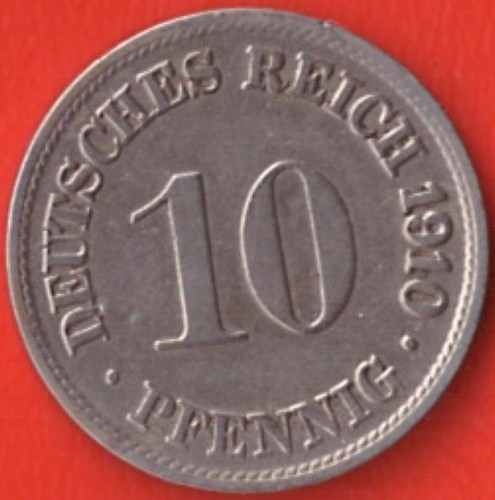 Deutsches kaiserreich 10 - -,