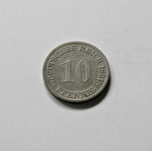 Kaiserreich pfennig 1891 - kaiserreich:,