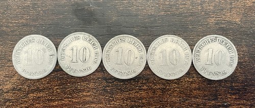 5er lot pfennig deutsches - 5er, 10