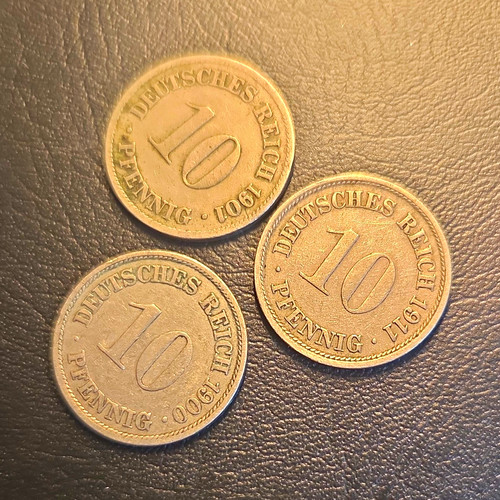 Deutsches reich pfennig - reich, 10