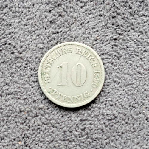 Kaiserreich pfennig 1890 a - pfennig,