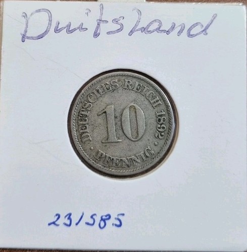 Deutschland pfennig 1892 - pfennig, a