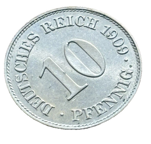 Kaiserreich pfennig 1909 - kaiserreich, e
