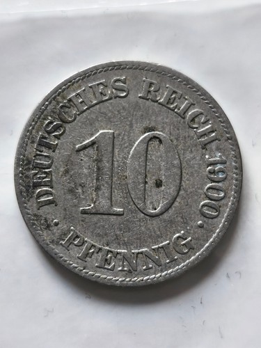 Kaiserreich pfennig 1900 e - 10,