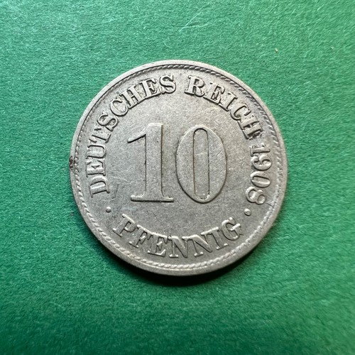 Pfennig 1908 deutsches - a,