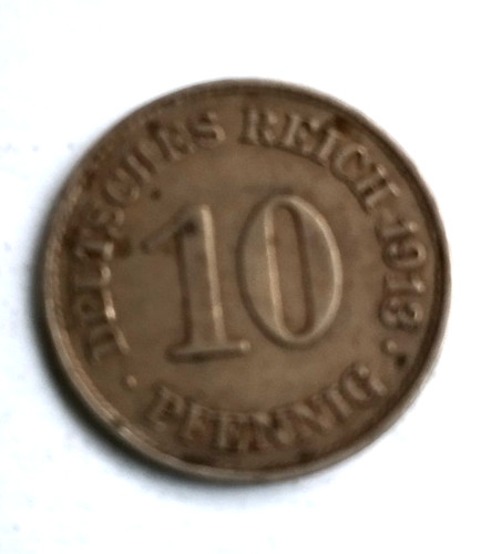 Kaiserreich reichspfennig - kaiserreich, 10