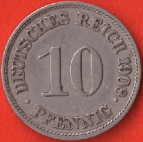 Deutsches kaiserreich 10 - -,