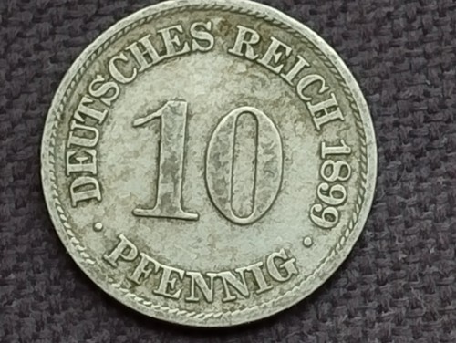Pfennig 1899 deutsches - 10,