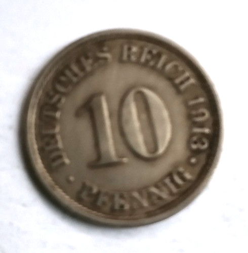 Kaiserreich reichspfennig - 10,