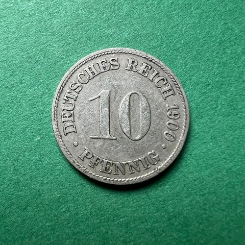 Pfennig 1900 deutsches - 10, d