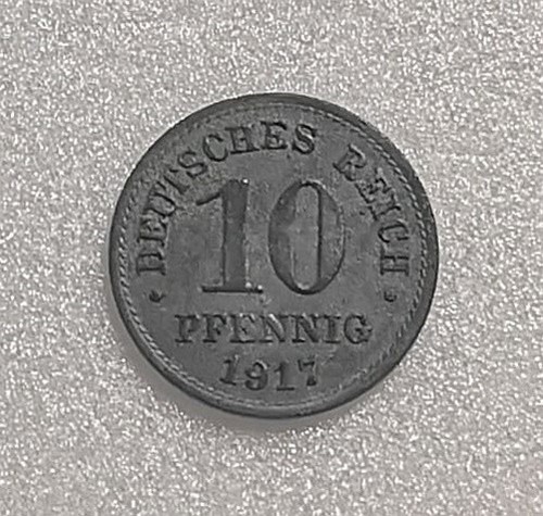 Pfennig 1917 kursmünze - 10,