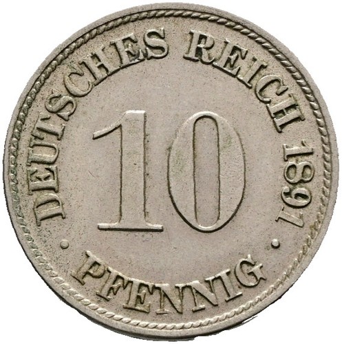 Pfennig kaiserreich 1891 - kaiserreich,
