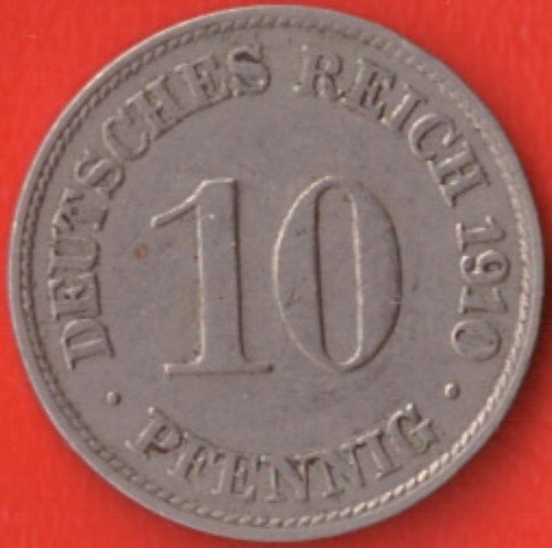 Deutsches kaiserreich 10 - -,
