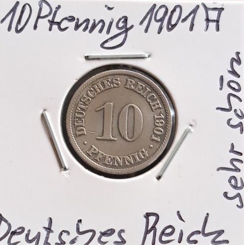 Pfennig 1901 deutsches - pfennig,