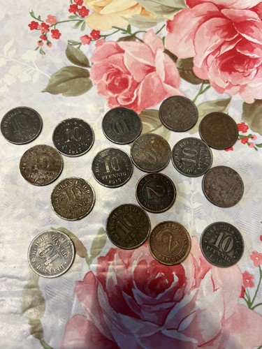 14x pfennig kaiserreich - 14x, 10