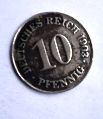 Kaiserreich reichspfennig - 10,
