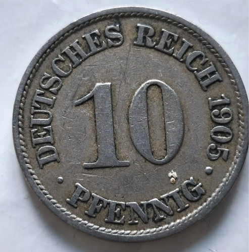 Deutsches reich pfennig - reich,, 10
