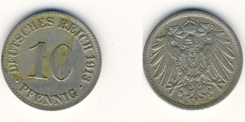 Pfennig 1913 deutsches - 1913,