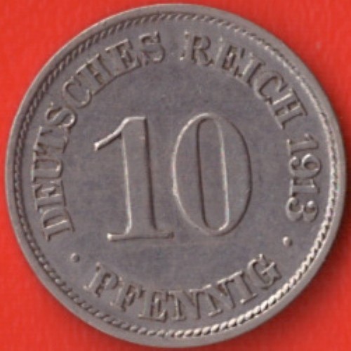 Deutsches kaiserreich 10 - -,