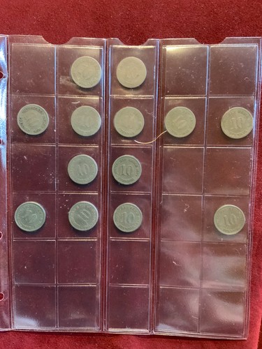 Lot münzen pfennig - lot,