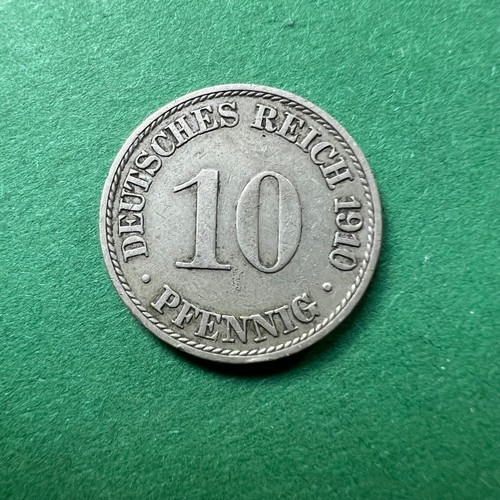 Pfennig 1910 deutsches - a,