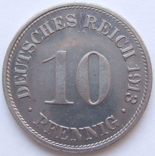 Pfennig 1913 deutsches - g,