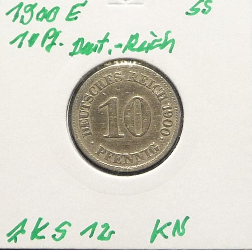 Pfennig 1900 e - 1900,