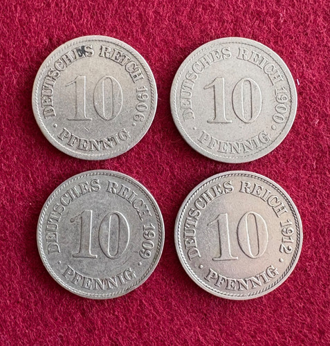 Kaiserreich lot 10 pfennig - 10,