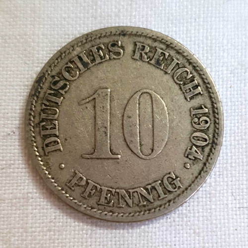 Deutsches reich pfennig - reich, 10