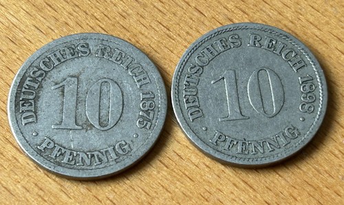 Pfennig 1875 1898 - 10,