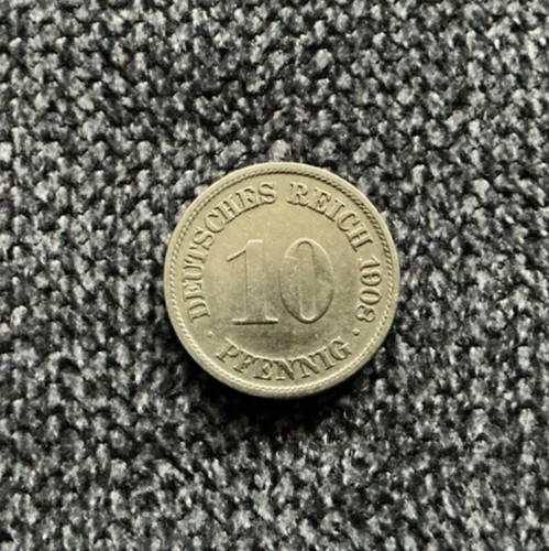 Pfennig 1908 deutsches - 1908, f