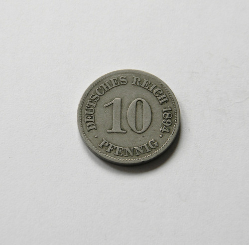 Kaiserreich pfennig 1894 - kaiserreich:,