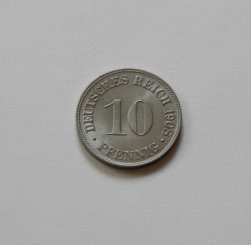 Kaiserreich pfennig 1908 - kaiserreich:,
