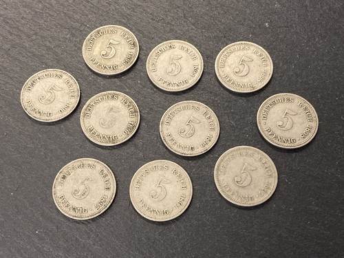 Konvolut 5 pfennig - x,