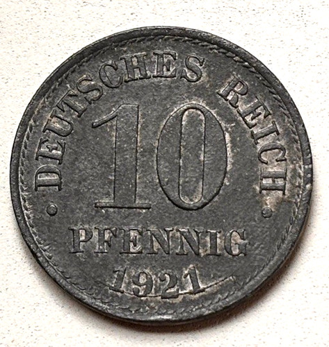 Pfennig 1921 deutschland - pfennig,
