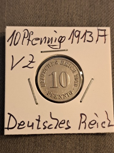 Pfennig 1913 deutsches - 10,