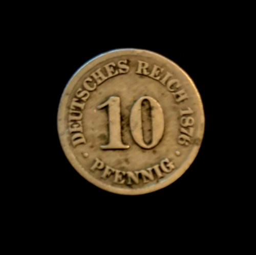 Pfennig 1876 deutsches - pfennig,