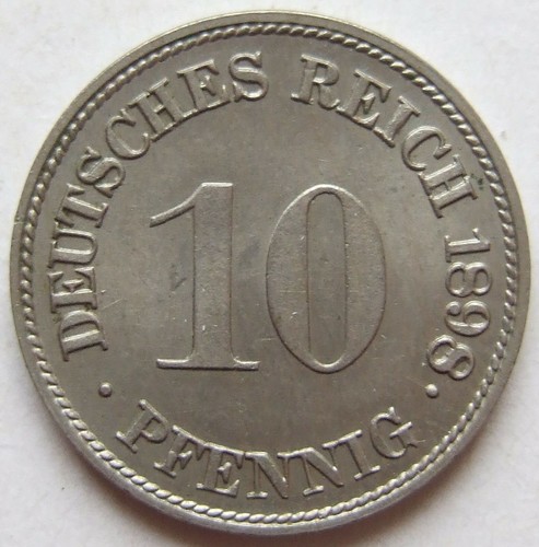 Pfennig 1898 deutsches - 1898, g