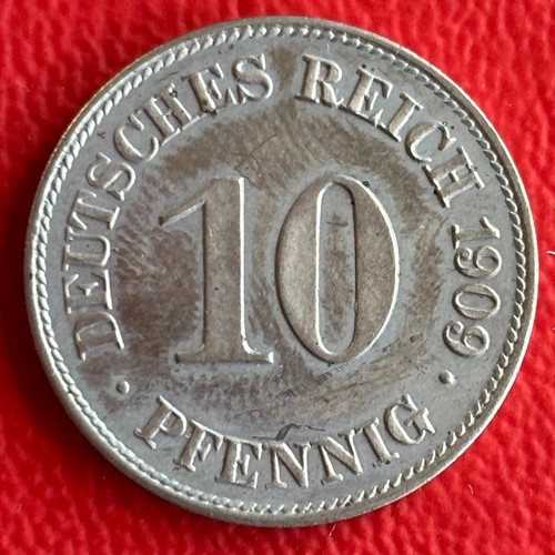 Pfennig 1909 - 10, /